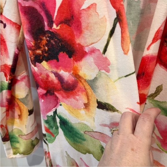 🆕 NWOT Boutique floral cardigan, L - Picture 12 of 12
